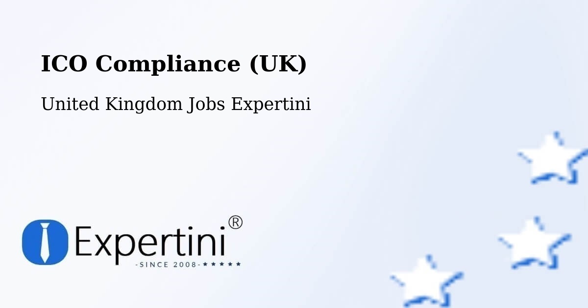 UK Data Protection & ICO Compliance – Nelson - United Kingdom Jobs Expertini
